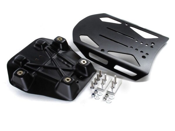 Black Powder-Coated Rear Rack for the Can-Am Ryker.
